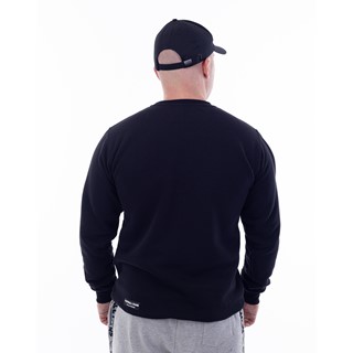 Bluza czarna "football orange"