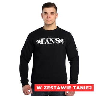 Zestaw koszulka granatowa + bluza czarna