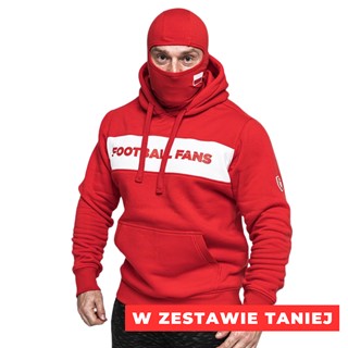 Zestaw bluza czerwona + koszulka biała